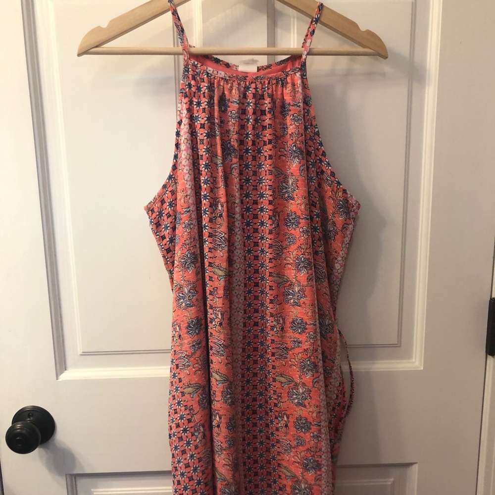 Gap swing halter dress